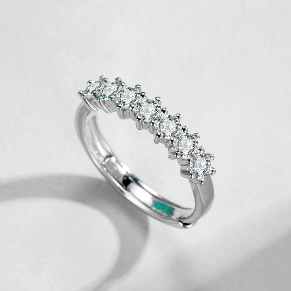 Starry Night Moissanite Ring